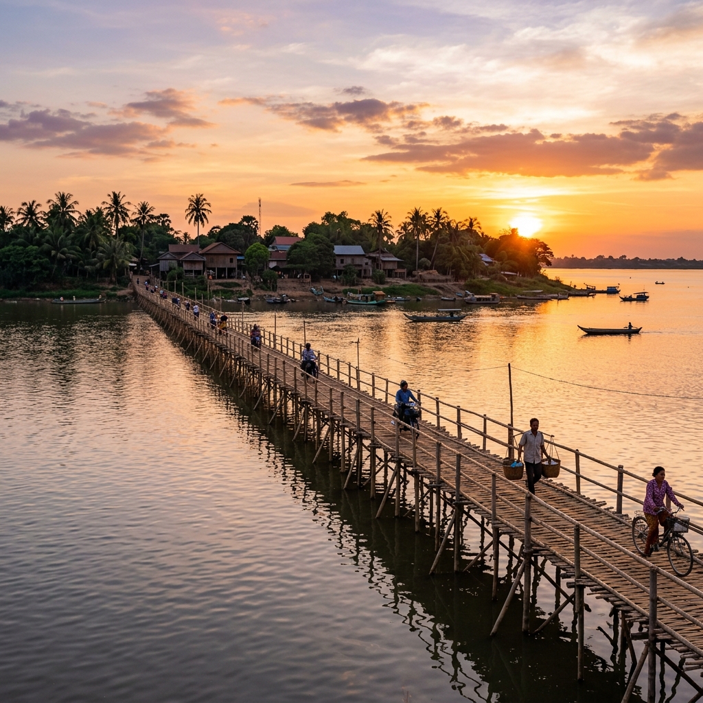 Mekong River Sunset