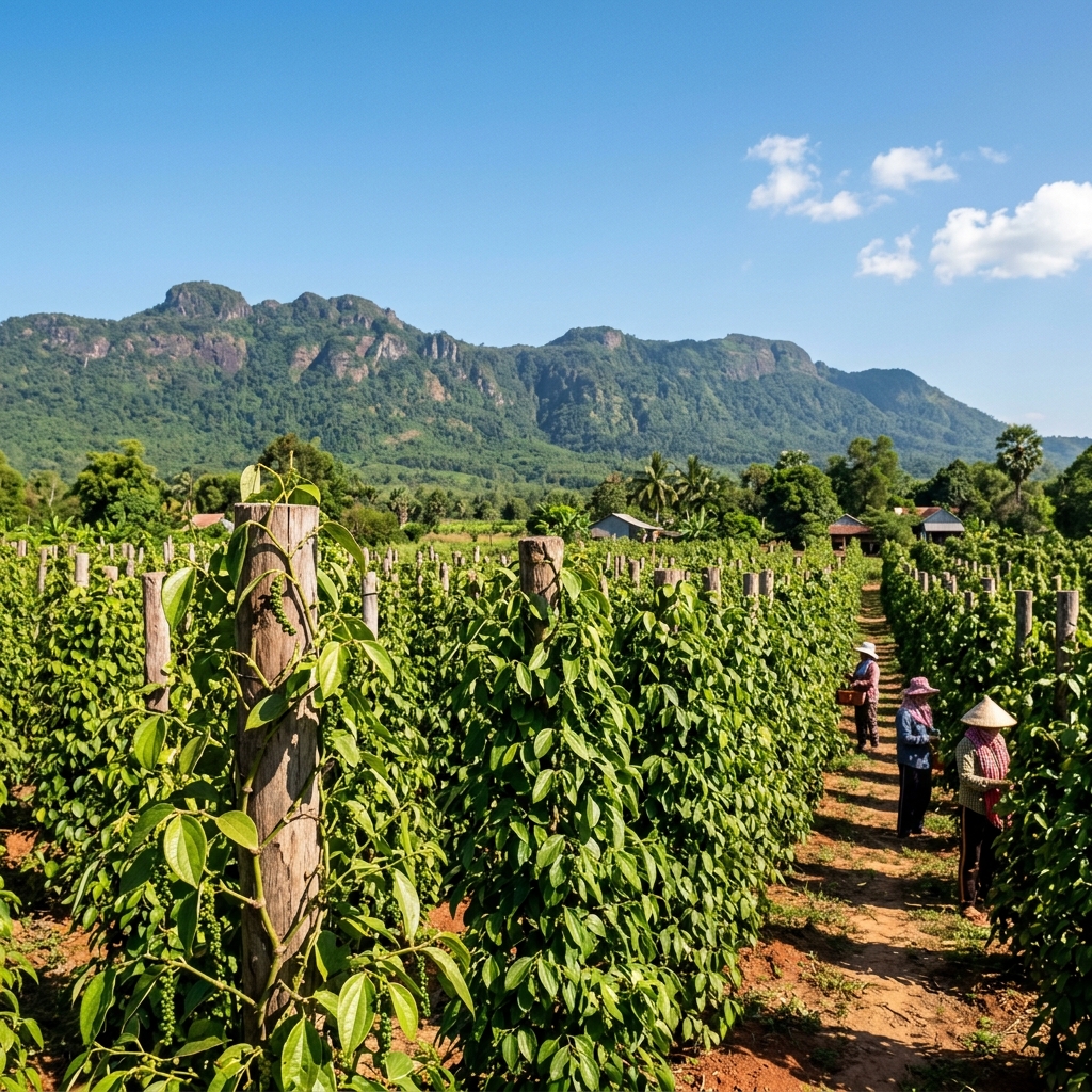 Kampot Pepper Plantation