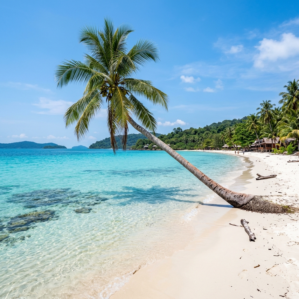 Koh Rong Beach Shoreline